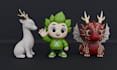 design 3d action figure and custom figurine stl