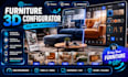do 2d 3d furniture configurator product configurator for ecommerce, website