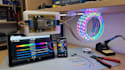 build custom esp32 led controller, wled and smart lighting projects