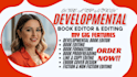 developmental edit, beta read, dark romance, ya paranormal, romantasy novels