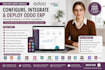 configure,integrate API odoo module erp community enterprise on vps for business