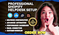 setup shopify helpdesk commslayer gorgias crisp reamaze willdesk tidio intercom