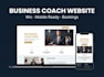 build wix coaching business website, career coach website