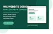 design wix website, redesign wix website and ecommerce store