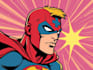 illustrate a superhero pop art portraits