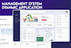 develop custom web application and business application