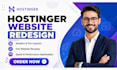 hostinger expert hostinger website design redesign business website