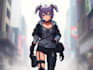 do a anime character , cyberpunk character