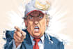 draw political cartoon and comic strip