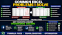 fix excel formulas, errors and spreadsheet issues