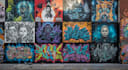 create custom graffiti art designs murals and wall arts