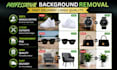 remove background from images professionally with transparent png