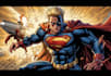 draw cinematic superhero comic book scenes