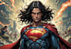 design custom superhero and villain comic art