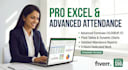 do fast and accurate excel data entry and attendance sheet management