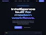 create a responsive landing page using HTML CSS and javascript