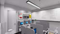 design coworking space, conference room, and office interior
