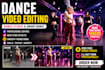 professionally edit dance studio and group dance videos