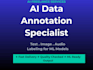 annotate and label ai dataset for machine learning models
