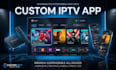 customize iptv smarters pro v4,v3 app with custom logo, name, VPN  admin panel