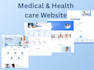 develop a medical and healthcare website