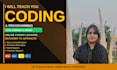 teach you programming, coding and web development