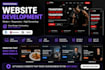 build a modern business website using ai and  no code tools