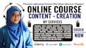 create self paced online course content with lesson plan, ebook, and certificate