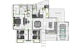 design and render a realistic 3d interior for space design