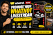 promote your whatnot livestream