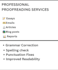 proofread and edit essays, articles, and documents