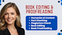 proofread edit factcheck plagiarism manual editing humanize ai generated content