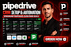 setup pipedrive CRM, sales pipeline automation and CRM migration
