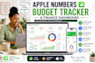 design apple numbers budget tracker and finance dashboard