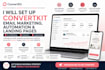setup convertkit email marketing converkit automation convertkit landing page