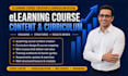 create elearning course content, curriculum design, mini courses and workbook