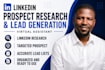 do linkedin prospect research and lead generation assistant