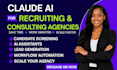 build ai automation systems for recruiting and consulting agencies