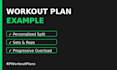 create a personalized gym workout plan