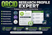 create google scholar and optimize your orcid researcher profile professionally