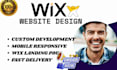 build develop wix website redesign website wix website development