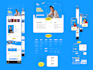 design a modern landing page in figma