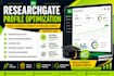 optimize your researchgate profile google scholar citation, academic visibility