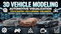 create realistic 3d vehicle modeling, game ready asset, gta v addon, fivem car