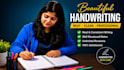 convert typed notes into beautiful handwritten notes