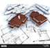 draw a professional architectural plot plan and site layout