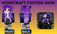 design custom, unique, premium minecraft skin and mc java art