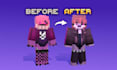 create a custom high quality minecraft skin