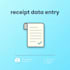 accurate receipt data entry into google sheets