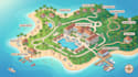 design vector resort map, hotel map, tourist map, destination map and site plan